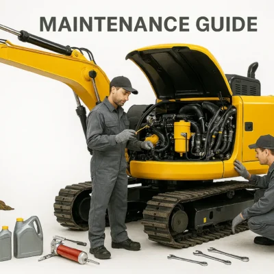 excavator maintenance guide comprehensive training